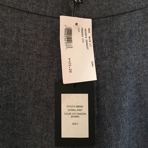 MARISSA WEBB Catrall Wide Leg Pant in City Shadow - Picture 4 of 4